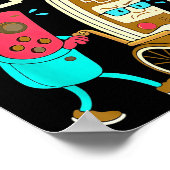 Poster Respect Your Elders Retro Gaming Funny Gamer Contr (Coin)