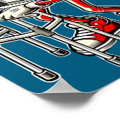 Poster Respect Your Elders Retro Gaming Funny Gamer Contr (Coin)