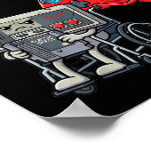 Poster Respect Your Elders Retro Gaming Funny Gamer Contr (Coin)