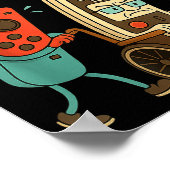 Poster Respect Your Elders Retro Gaming Funny Gamer Contr (Coin)