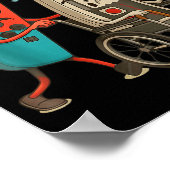 Poster Respect Your Elders Retro Gaming Funny Gamer Contr (Coin)