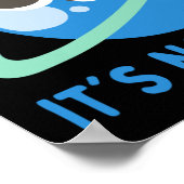 Poster RESPECTEZ LA PLANÈTE, CE N'EST PAS URANUS drôle (Coin)