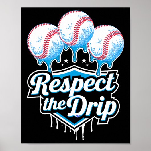 Poster Respectez le Drip Bysebyll Drip Boys Glace Drip (Devant)