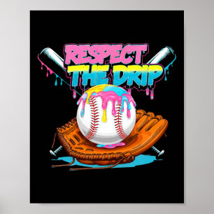 Poster Respectez le goutte à goutte Bysebyll Byt Gant Crè