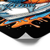 Poster Respectez le style de rue des baskets Drip Sneaker (Coin)