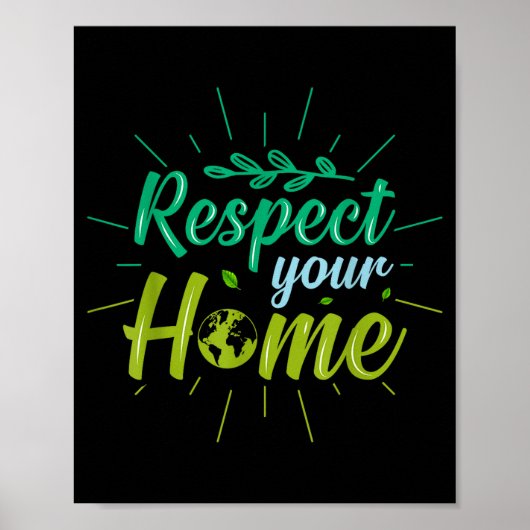 Poster Respectez votre maison  (Devant)