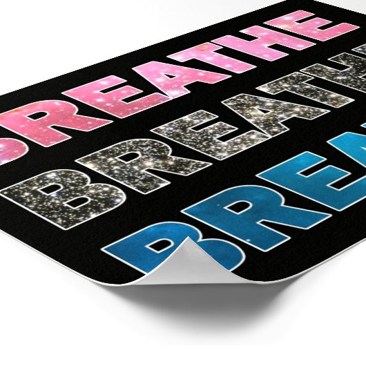 Poster Respire 004 (Coin)