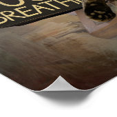 Poster respire simplement l'affiche de rétablissement 23 (Coin)