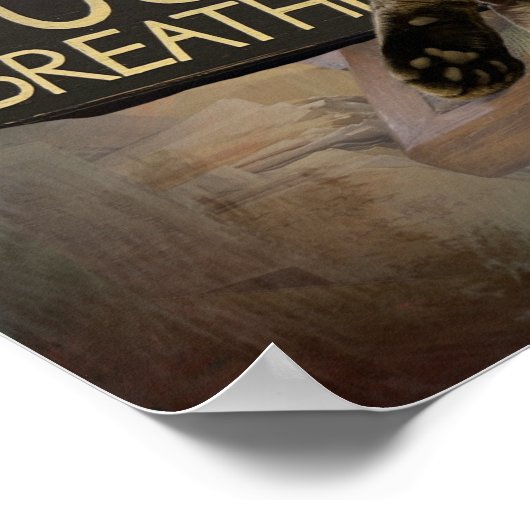 Poster respire simplement l'affiche de rétablissement 23 (Coin)