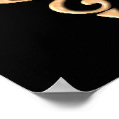 Poster Respirer en or  (Coin)