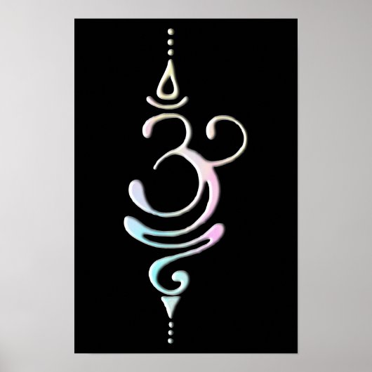 Poster Respirer pastel (Devant)