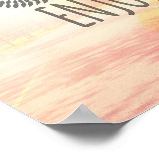 Poster Respirer profondément (Coin)