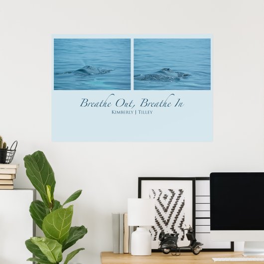 Poster Respirez, Respirez (Bureau à domicile)