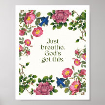 Respirez simplement. Dieu s'en occupe