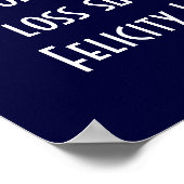 Poster Responsabilité en matière de perte de poids 1 (Coin)