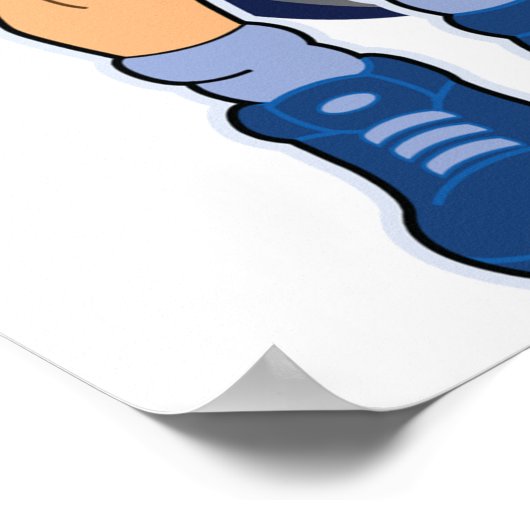 Poster Responsable de la livraison d'Express (Coin)