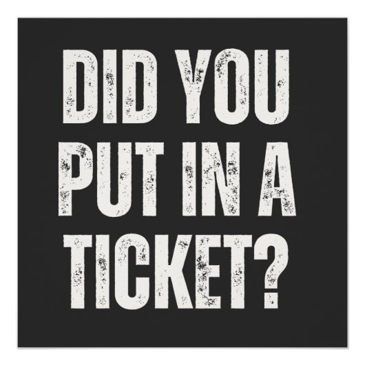 Poster responsable de l'assistance informatique (Devant)