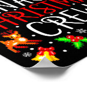 Poster Responsable des installations Équipe de Noël Corre (Coin)