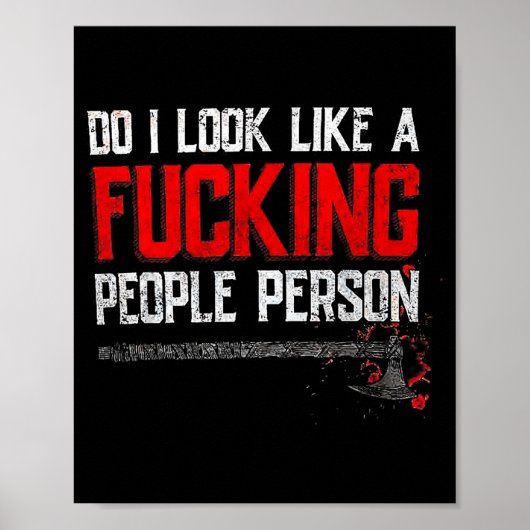 Poster Ressemble à un Viking (Devant)