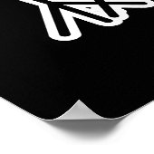 Poster Ressentez La Beet Funny Veggie Pun Dark BG (Coin)