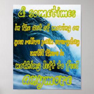 Poster ressentez-le, mais ne laissez pas ça vous consomme