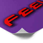 POSTER RESSENTEZ SON COURANT (Coin)