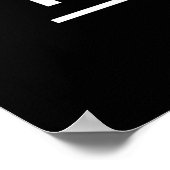 Poster Ressentir Aujourd'Hui Plus Fort Demain (Coin)