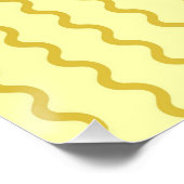 Poster Ressort Abstrait rose orange (Coin)