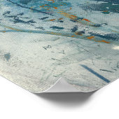 Poster Ressort bleu (Coin)