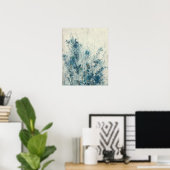Poster Ressort bleu (Bureau à domicile)