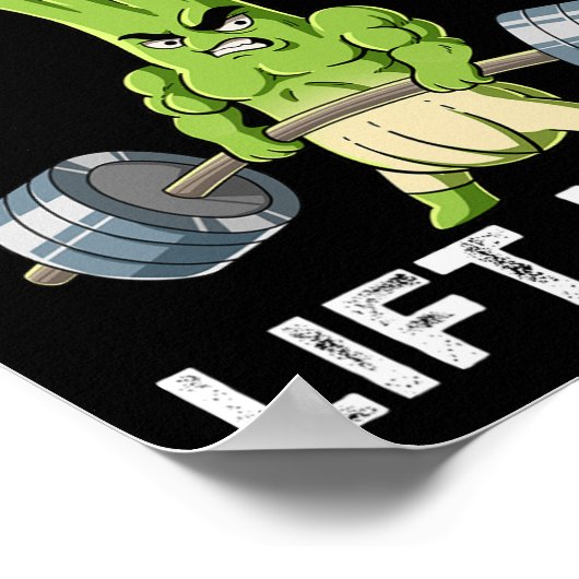 Poster Ressort Onion Gym Entraînement Poids Manger Trash (Coin)