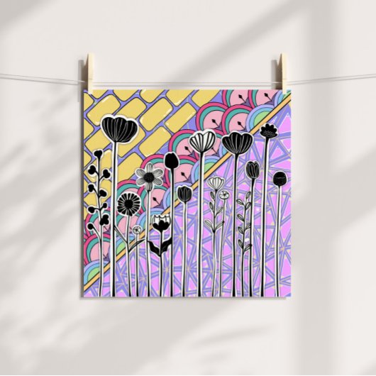 Poster Ressort rétro