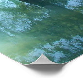 Poster Ressorts Radium le long de Flint River GA (Coin)