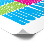 Poster Ressources humaines colorées (Coin)