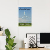 Poster Ressources renouvelables (Bureau à domicile)