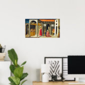 Poster Ressusciter de Bicci di Lorenzo Saint Nicholas (Bureau à domicile)