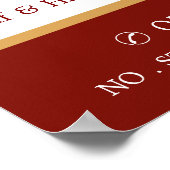 Poster Restaurant à pizzas, Menu de pizzeria (Coin)