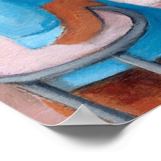 Poster Restaurant Chiens (Coin)