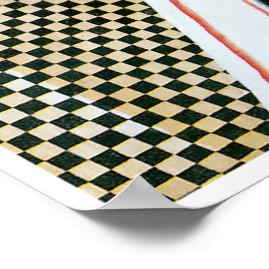 Poster Restaurant chinois, Max Weber (Coin)