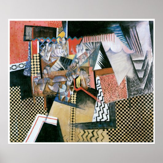 Poster Restaurant chinois, Max Weber (Devant)