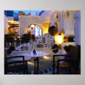 Poster Restaurant Grèce (Devant)