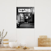 Poster Restaurant japonais Ramen la nuit (Cuisine)
