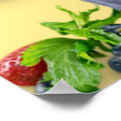 Poster Restaurant Milk Shake Promotionnels Front Advert (Coin)