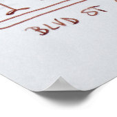 Poster Restaurant sur Boulevard | Saint-Germain, Paris (Coin)