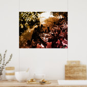 Poster Restaurant Vintage Chine Canton (Cuisine)