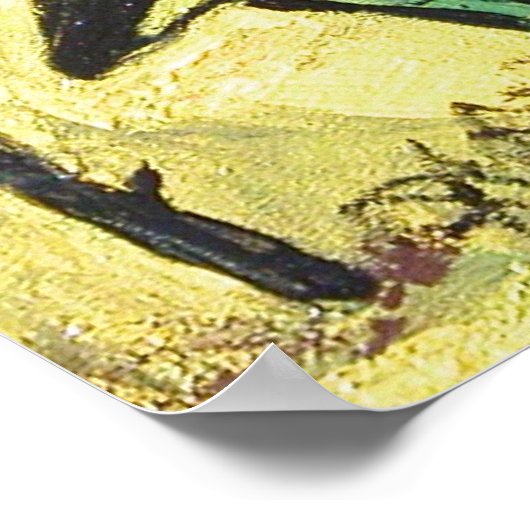 POSTER RESTAURANTS FORESTIERS (Coin)