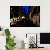 Poster Restauration à Venise (Bureau à domicile)