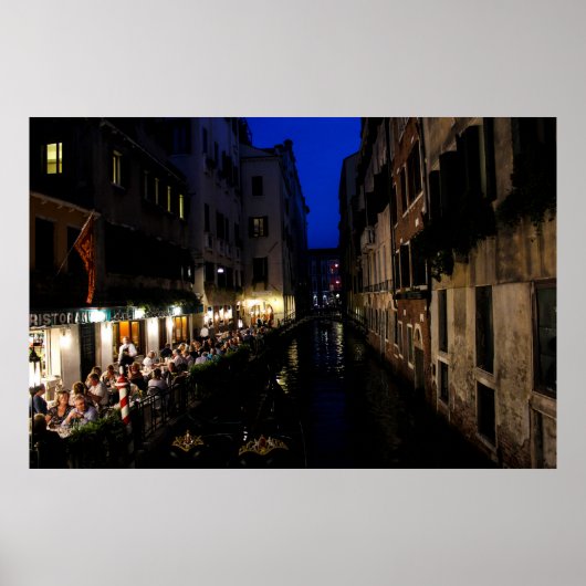 Poster Restauration à Venise (Devant)