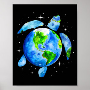 Poster Restauration du jour des terres Sauvez la planète