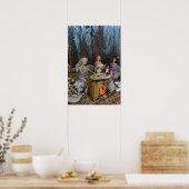 Poster Restauration en gros. (Cuisine)
